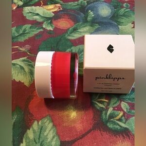PINKLIPPS LIP SLEEPING MASK CHERRY  NIB FRESH HYDRATES SOFTENS PLUMPS